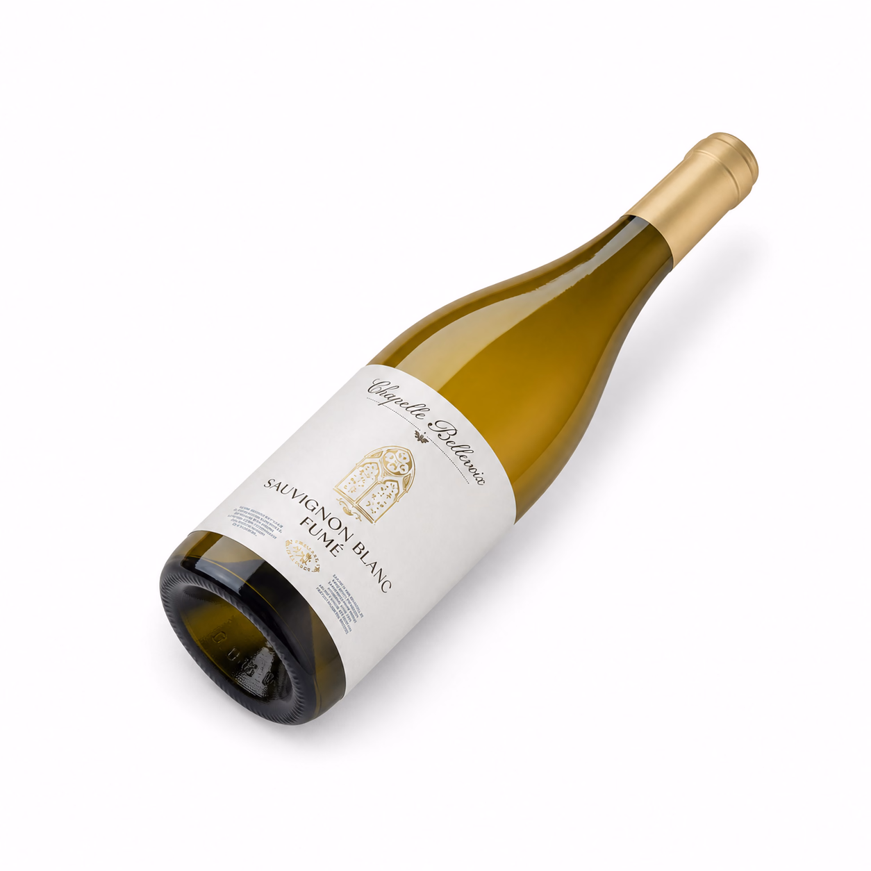 Chapelle Bellevoix Sauvignon Blanc Fumé – Flasche liegend
