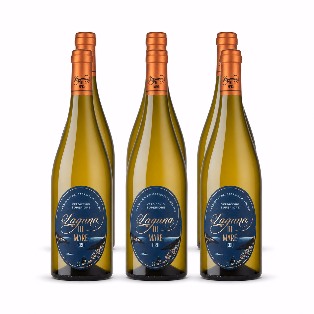 Laguna di Mare Verdicchio Superiore Cru – Mehrflaschenansicht