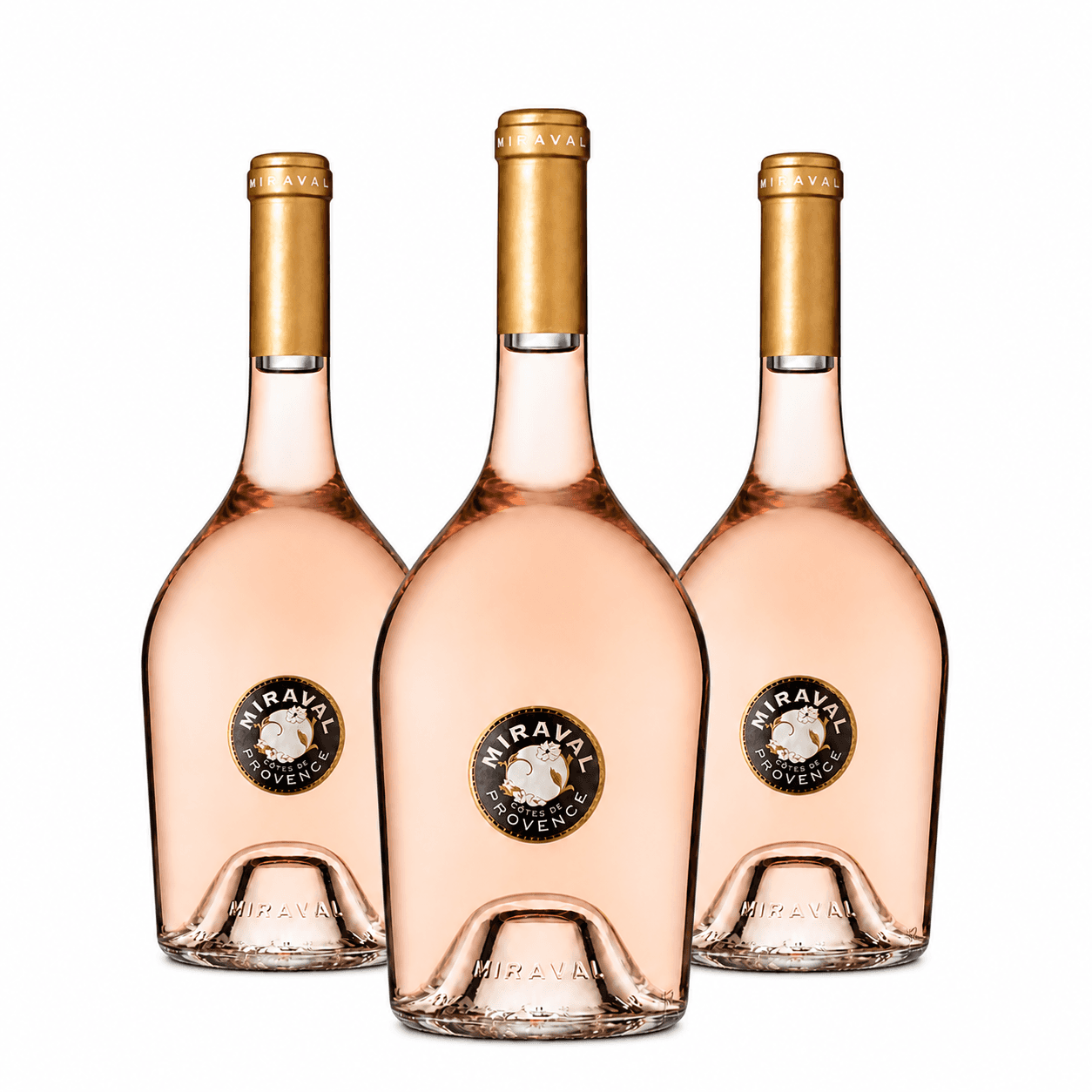 Miraval Rosé – Mehrflaschenansicht