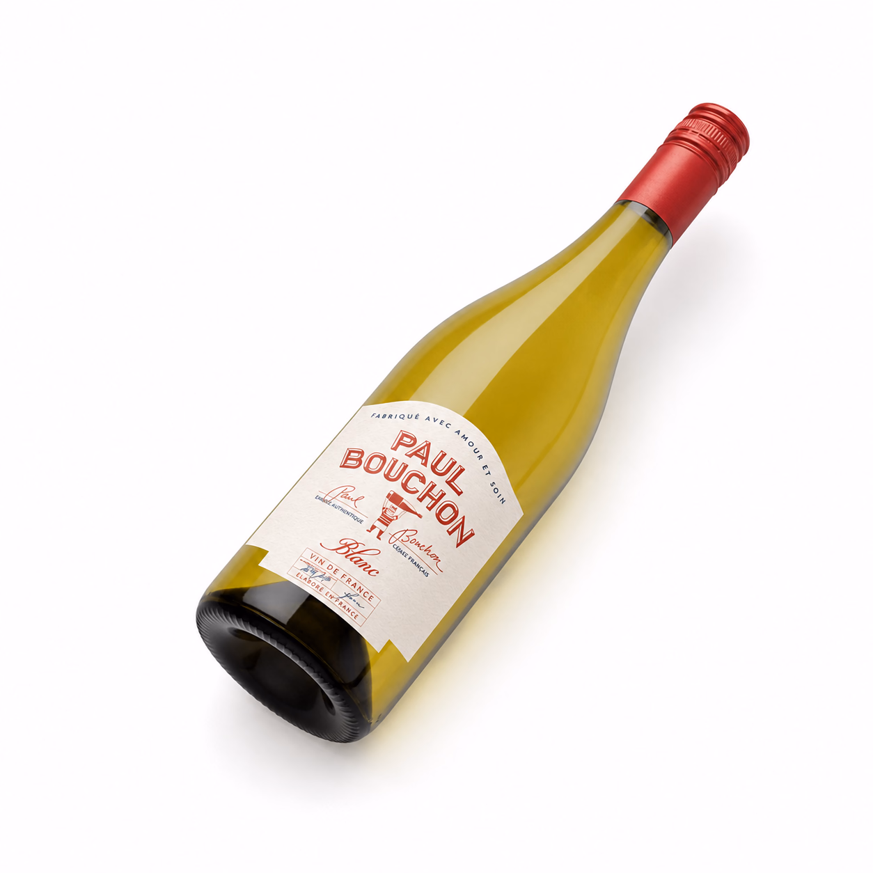 Paul Bouchon Blanc – Flasche liegend