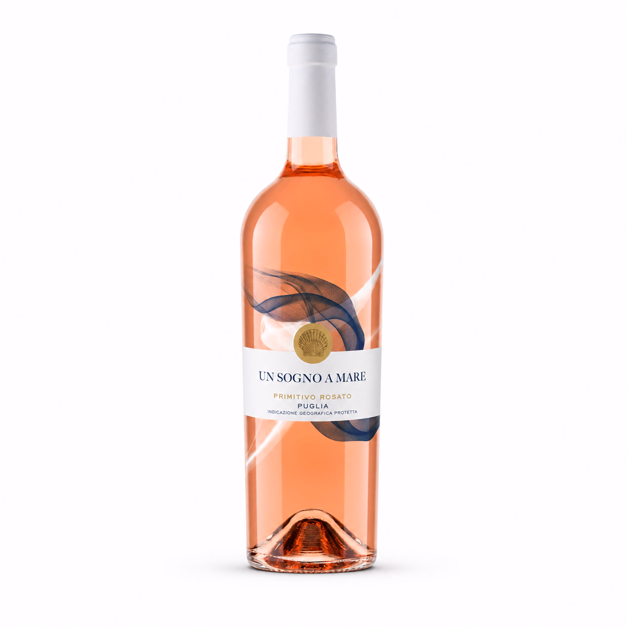 Un Sogno a Mare Primitivo Rosato – Flasche stehend