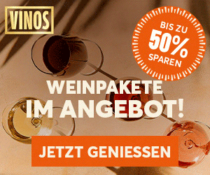 VINOS-Banner für Weinpakete im Angebot