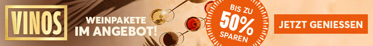 Breites VINOS-Banner für Weinpakete im Angebot